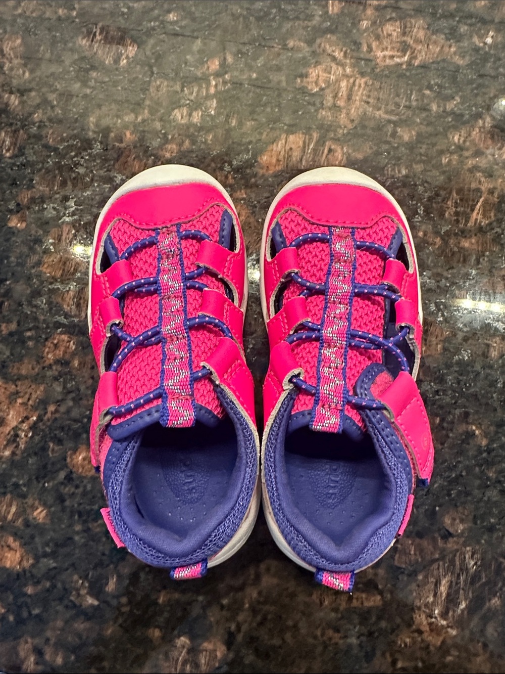Stride Rite Toddler Water Shoes- Pink and Purple